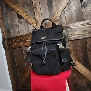 Coach | Bags | Coach Leatherware Black Monogram Backpack  display picture 1